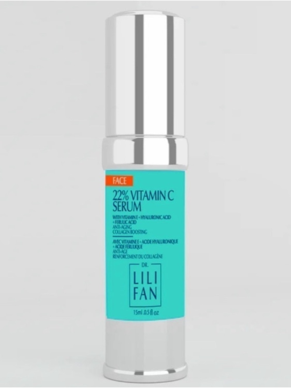 Dr Lili Fan Probiotic Peptide Vitamin C Face Serum w/ Hyaluronic Acid 15mL NEW!